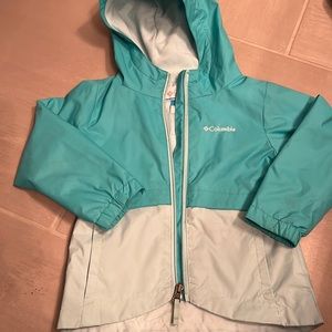 Columbia Rain Jacket Size 4T